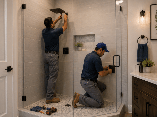 shower remodel maui_